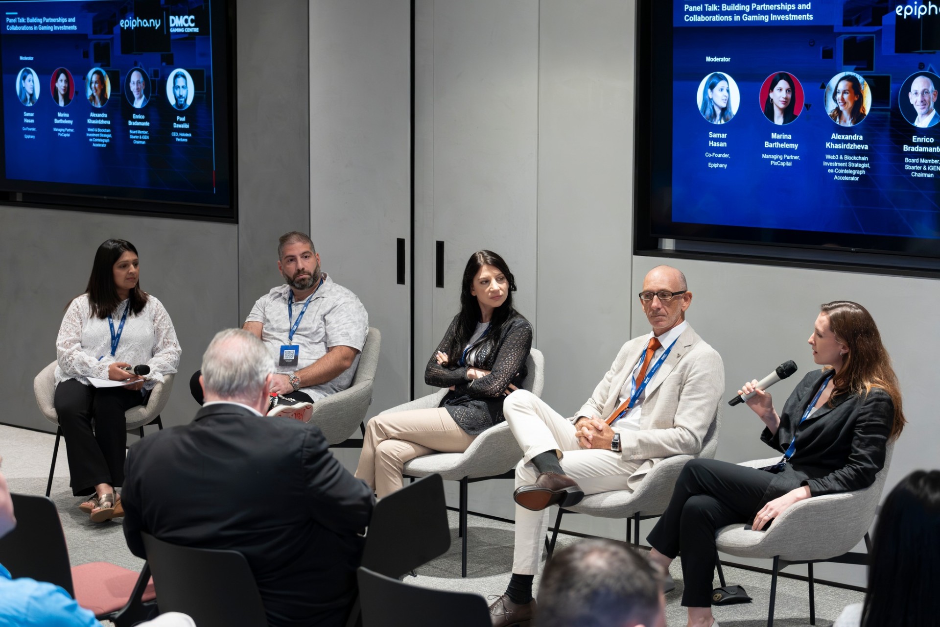 Panel discussion on partnerships and collaborations in gaming investments