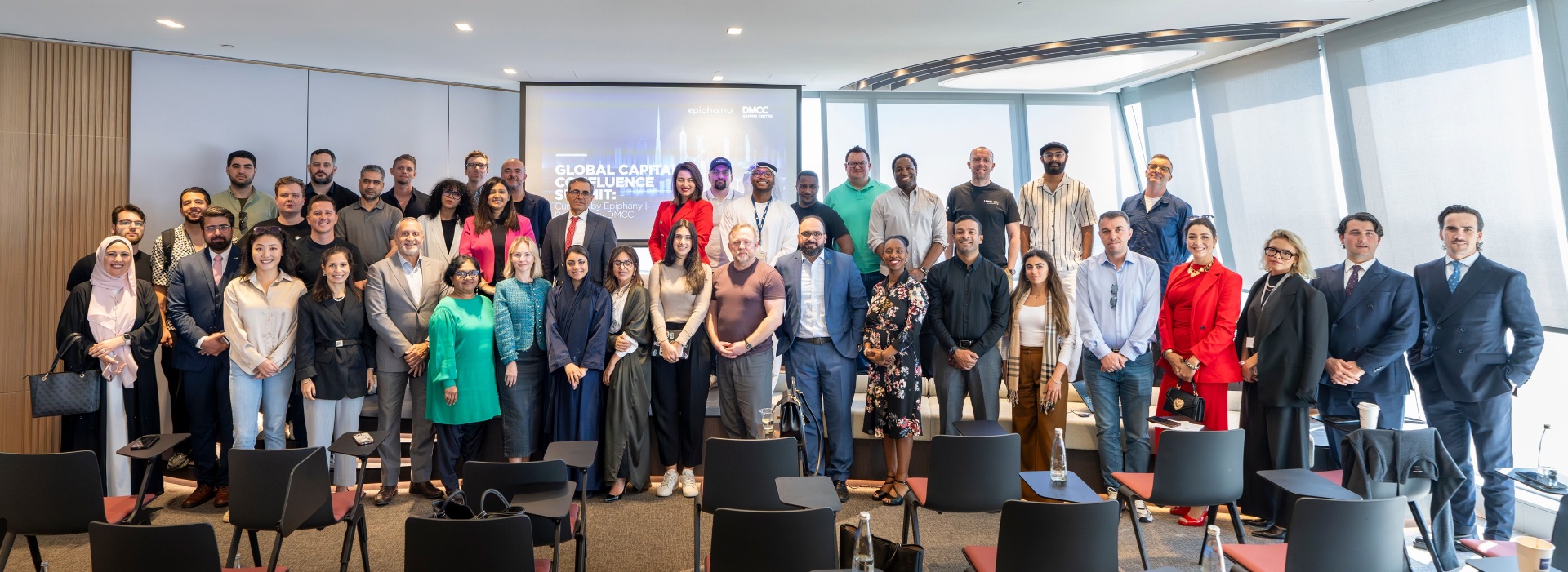 Founders, investors, and operators at Global Capital Confluence Summit